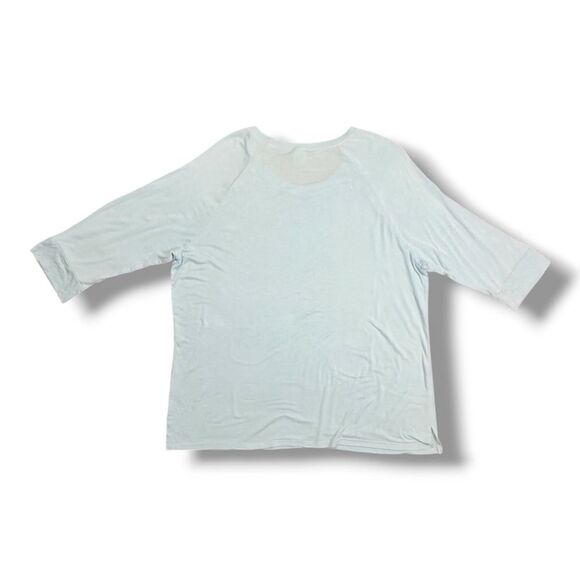 Honeydew Intimates Sky Blue Tunic Top Sz XL - Picture 5 of 10